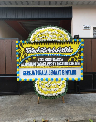 Papan Bunga Duka di Jatirasa